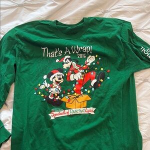 Green Disney Osborne Lights Long Sleeve
